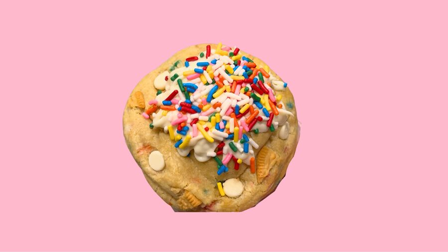 Stuffed Birthday Cake cookie