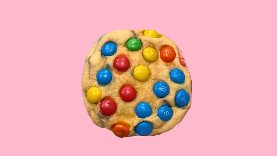 M&M Blast cookie